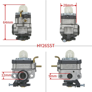 753-06258A reemplazo RY252CS RY253SS RY251PH RY254BC 2 ciclos 25cc cortacésped piezas <span class=keywords><strong>de</strong></span> motor carburador - Product Image 2
