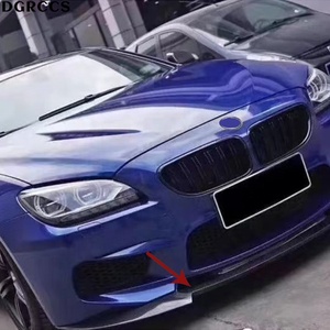 สำหรับรถยนต์ซีรีส์ 6 รุ่น F06 F13 M6 ปี 2012-2016 ชุดแต่งคาร์บอนไฟเบอร์ทรง V สำหรับกันชนหน้า ชุดอุปกรณ์เสริมกันชนหน้า - Product Image 6