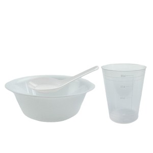 Hospital-grade plastic bowl, <b>cup</b>, and spoon set, disposable food-grade PP thickened leak-proof tableware, 200ml <b>cup</b>. - Product Image 2