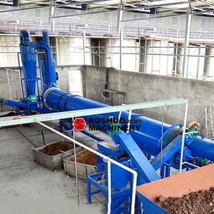 Secador de Tambor Rotatorio Industrial de Precisión con Control de Temperatura para Escoria, Caliza y Ceniza Volante, con Baja Humedad en la Salida - Product Image 2