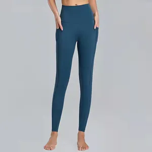 高品质女式打底裤运动套装运动加大码健身跑步桃子臀部瑜伽套装