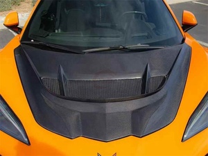Cubierta de Motor Estilo ZR1-2 de Fibra de Carbono para C8 Z06, Capó de Fibra de Carbono - Product Image 4