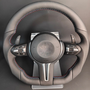 Volante Sportivo in Fibra di Carbonio per <span class=keywords><strong>BMW</strong></span> F30 F10 F20 F35 E/F Chassis Stile M3 M5 M6 con Paddle Shifter - Product Image 6