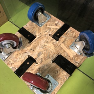 Thùng Gỗ Gập Có Bánh Xe - Product Image 4