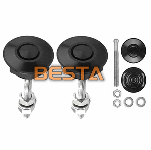 32mm Universal Modification Button <strong>Type</strong> Mini Engine Cover Lock Car Modification Short <strong>Version</strong> - Product Image 4