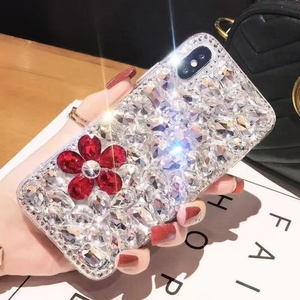 Dễ Thương Bling Long Lanh Lấp Lánh Tuyệt Đẹp Kim Cương Trường Hợp Đối Với <span class=keywords><strong>iPhone</strong></span> 17 16 15 14 13 12 11 Pro Max Cộng Với Rhinestone 3D Handmade Bìa - Product Image 4