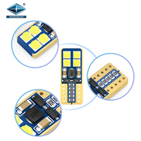 Luz de lámpara LED 3030 SMD T10 Luz automática 12V Nueva condición Señal de giro Lente de lectura de coche Bombillas LED