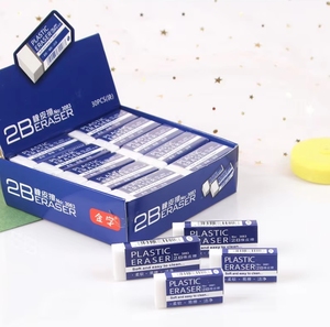 ยางลบดินสอสีขาว2B ยางลบสะอาดพิเศษสำหรับเด็กนักเรียนชั้นประถมศึกษาปีที่1ยางวาดรูปวาดรูปและวัสดุ TPR สไตล์สำนักงาน - Product Image 4