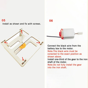 Hot Bán DIY Bằng Gỗ Vật Lý Trường Thiết Lập Sáng Tạo Điện Carousel Mô Hình Chứng Nhận Năng Lượng Mặt Trời Cho Giáo Dục Khoa Học Kỹ Thuật Đồ Chơi - Product Image 5