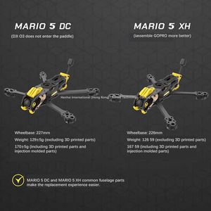 Kit de châssis de drone SpeedyBee Mario 5 PRO DC Lite/XH Version avancée Accessoires de drone Moule privé Édition O4 PRO - Product Image 6