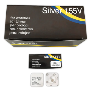 ราคาถูกสำหรับแบตเตอรี่ <span class=keywords><strong>Sony</strong></span> SR416SW 337 <span class=keywords><strong>SR920SW</strong></span>/371 Silver Oxide 1.55V แบตเตอรี่แบบกระดุมสำหรับนาฬิกา แพ็คเกจสีดำ - Product Image 4
