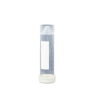 Tube à centrifuger à fond rond en plastique transparent avec couvercles à vis, 15 ml et 50 ml, pour usage en laboratoire, prix avantageux en Chine