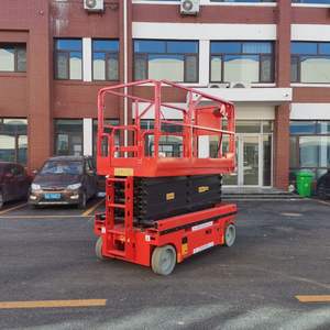 3m 4m 5m Genie Sky alat akses listrik platform meja mengangkat sendiri gunting angkat - Product Image 3