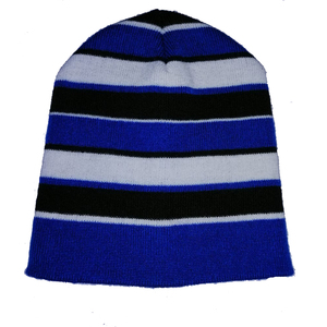 Multi Color Stripe Beanie <b>Cap</b> for <b>Winter</b> - Product Image 1