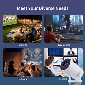 Muzze hy300 Pro Android 13 Dual Wifi 2 + 8 GB Ngoài trời 4k giá rẻ Mini TV chiếu rạp hát tại nhà Video Máy chiếu di động năm mới - Product Image 4