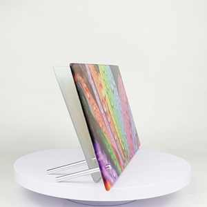 Cadre <span class=keywords><strong>photo</strong></span> souvenir <span class=keywords><strong>en</strong></span> <span class=keywords><strong>verre</strong></span> trempé vierge de haute qualité pour sublimation DIY, grande <span class=keywords><strong>plaque</strong></span> 6*11 pouces <span class=keywords><strong>avec</strong></span> supports, idéal pour cadeau - Product Image 2