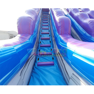 Heavy duty commercial grade <b>large</b> tobogan acuatico hinchable purple monster dual lane inflatable commercial water <b>slide</b> - Product Image 5