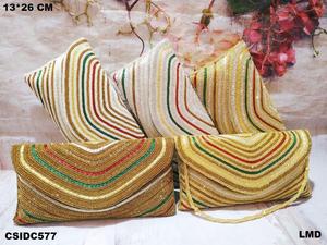 Pochette brodée et perlée Lowellcraft de Delhi - Product Image 6