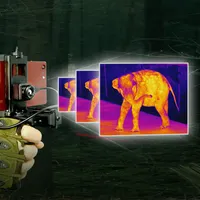 كاميرا صيد حرارية, كاميرا تصوير بالأشعة تحت الحمراء للهاتف المحمول كاميرا صيد حرارية في الهواء الطلق منظار حراري أحادي لأجهزة Android من النوع C