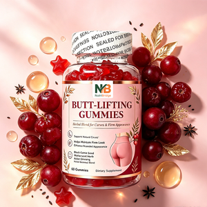 Gommose OEM non-OGM ai frutti di bosco misti per il sollevamento dei glutei - Product Image 1