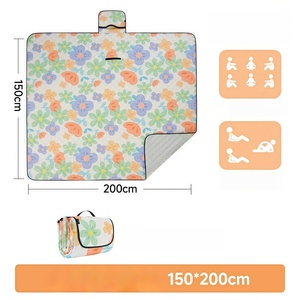 Alfombra de Picnic Plegable 2026, Alfombra Impermeable, Gruesa, con Película de Aluminio Ultrasónica, para Exteriores, Portátil, para Camping - Product Image 1