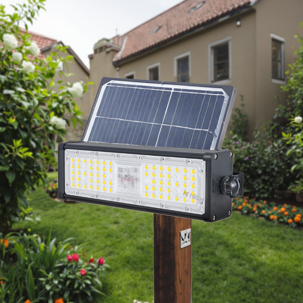 WERISE Solar LED Flood Lamp IP65 Outdoor MPPT Charge Aluminum Alloy Sport 100 200 300w Solar LED Flood Lights For Home Garden · image 2