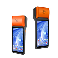 IMachine AP12 PLUS Android 14.0 4G NFC Tarjeta SIM Bluetooth Máquina de Pago POS de 5 Pulgadas con Impresora Térmica para Restaurantes y Supermercados