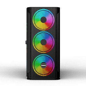 Le bureau d'OEM ARGB a trempé la <span class=keywords><strong>tour</strong></span> ATX d'ordinateur Gamer Box <span class=keywords><strong>PC</strong></span> jouant au milieu - Product Image 4
