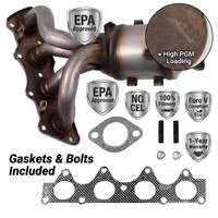 Convertisseur catalytique à montage direct pour Kia Soul 1.6L 2012-2019 Hyundai Accent Rio SANS CEL EPA OBDII Collecteur 674-891 28510-2BEF1