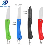 Lebensmittels ic heres scharfes 3-Zoll-Zirkonoxid-Keramik-Klapptaschenmesser Hochwertiges Küchen-Universal messer für Gemüse und Obst