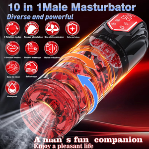 Masturbateur Automatique Rotatif pour Hommes, Machine à Succion et à Fellation, Coupe de Masturbation, Jouets Sexuels, Articles pour Adultes, Fournitures de Masturbation pour Hommes - Product Image 6