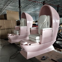 Siman beauté prêt 2025 massage sans plomb forme d'oeuf 110/220V chaise de pédicure pied spa pédicure station et chaise