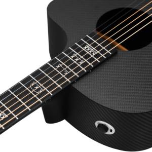 กีตาร์โปร่งอะคูสติกแบบมีแอมป์ในตัว รุ่น Natasha X Carbon Series ขนาด 41 นิ้ว ตัวกีตาร์ทำจากคาร์บอนไฟเบอร์ สายเหล็ก 6 เส้น ผิวเคลือบด้าน - Product Image 5