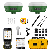 Récepteur GNSS RTK SMA24RTK 1408 canaux avec IMU pour levés topographiques et de construction, étanchéité IP67, base et mobile