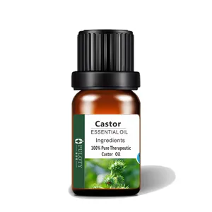 Wholesale Price Castor Essential Oil By Cold Pressed Fragrance Pure Natural Extraction Castor Oil