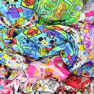 रंगीन रहस्यमय बॉक्स बांस पजामा के बच्चों की लड़कियों और लड़कों के नरम बच्चे के जम्पसूट स्लीपर - Product Image 2