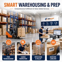 Transitaire maritime et aérien Chine-USA-UK, agent d'expédition, service logistique porte-à-porte pour le commerce électronique, FBA, dropshipping, fret