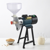 Machine commerciale de broyage de céréales, de maïs, de soja, de blé, d'épices, d'herbes et de racines, à double usage humide et sec, en acier inoxydable 304