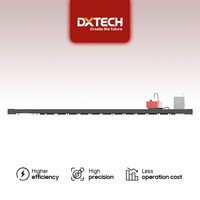 Máquina de Corte Láser de Acero Inoxidable DXTECH Raycus, Cortadora Láser de Hierro de 2kw, 3kw, 8kw, Máquinas de Corte Láser de Fibra de Gran Área