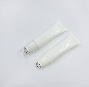 Seis masajeadores de rodillo de cuentas de acero inoxidable, aplicador de embalaje, tubo de plástico laminado PE, OEM/ODM para cosméticos para el cuidado de la piel - Product Image 1