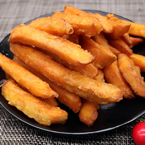 Bandes de tempura de patates douces surgelées en vrac, style japonais précuit pour friteuse à air - Product Image 2