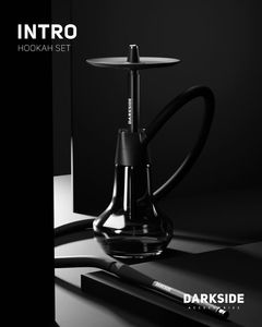 Nouveauté DARKSIDE : Ensemble <span class=keywords><strong>Chicha</strong></span> de Luxe avec Narguilé en Verre, Sheesha DARKSIDE de Haute Qualité - Product Image 4