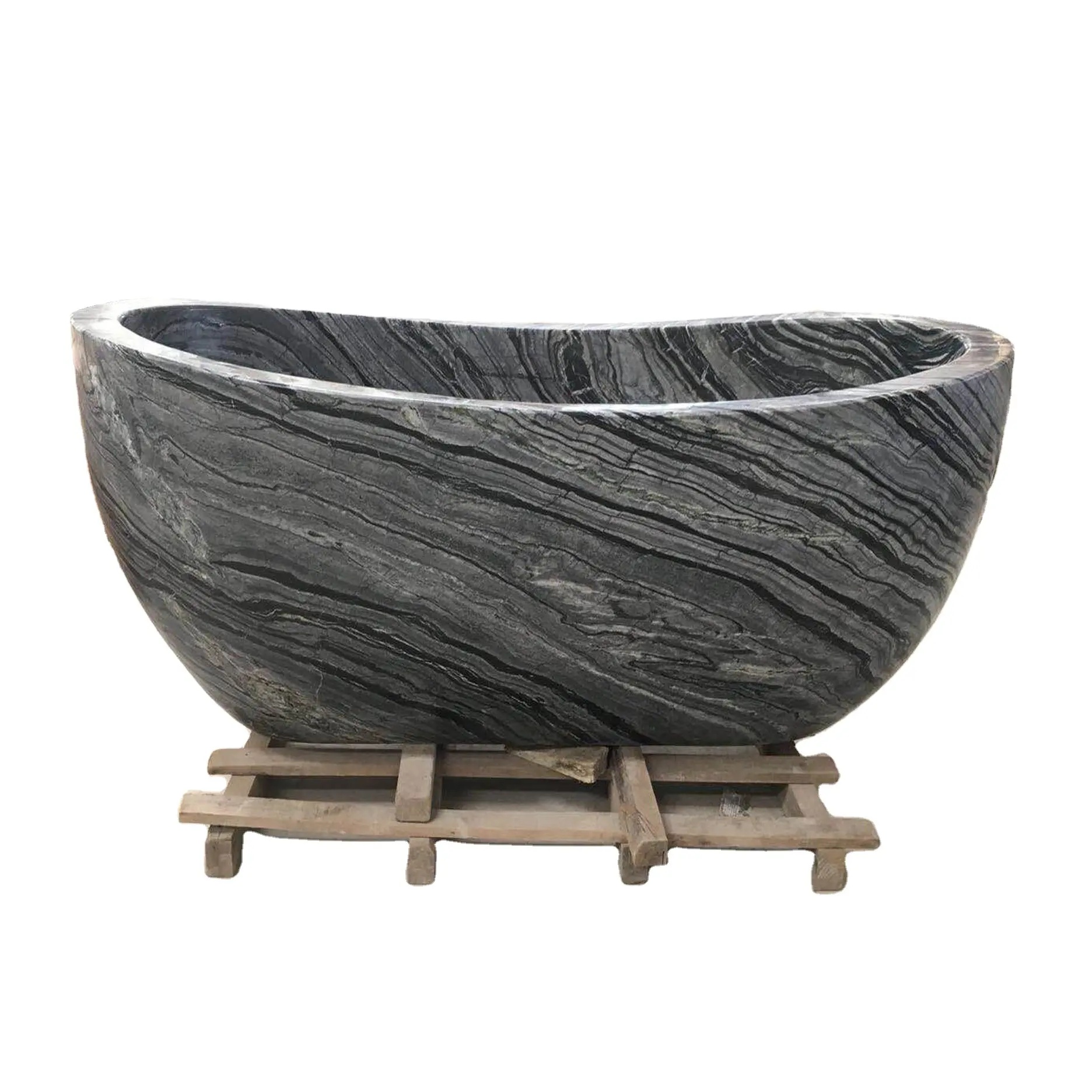 Baignoire en pierre naturelle, granit et marbre, Design personnalisé