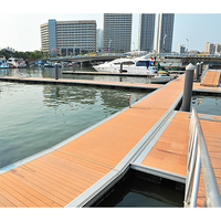 Plateforme flottante en aluminium, ponton, quai, cadre en aluminium, passerelle piétonne touristique, pont à vendre