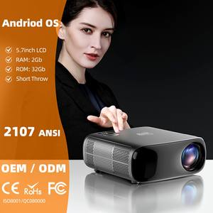 Professional Short Throw Laser Android Projector 4K 360 Degree Golf Simulator Business Presentation Classroom Educational AKEY9S - Product Image 1