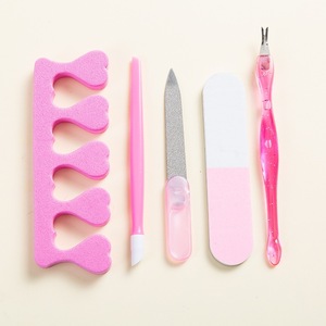 Set de Herramientas para Decoración de Uñas para Principiantes - Set Completo de Herramientas para Manicura con Tiras de Esmalte de Uñas (Kit de Manicura 5 en 1) - Product Image 4