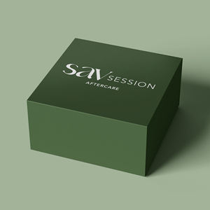 手工回收纸板礼品盒带标志绿色可折叠磁性闭合定制纸包装鞋服袜子 - Product Image 2