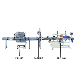Ligne de production automatique de remplissage, de bouchage et d'étiquetage de shampooing, d'huile capillaire, de lessive et de produits de nettoyage Orshang - Product Image 2