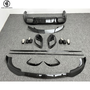 B Style Dry Carbon Fiber Glossy Twill Weave Full Set Body Kit for Mercedes GT Class X290 GT63 - Product Image 4
