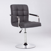Tabouret de bar pivotant moderne en similicuir avec structure métallique, chaise réglable en hauteur pour cuisine, restaurant et bar à domicile